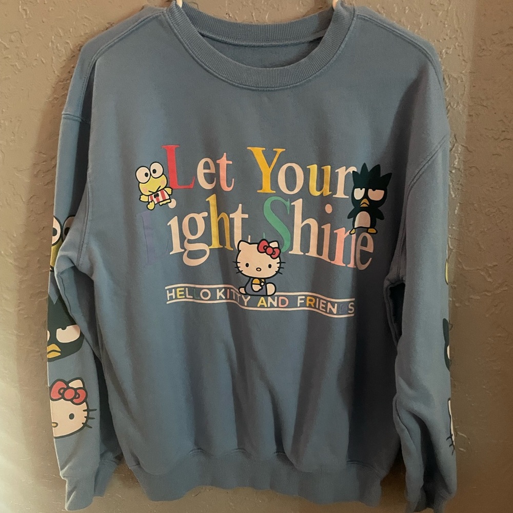 Hello Kitty Light Blue Sweatshirt